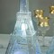 39" tall Silver LED Lights Eiffel Tower Wedding Party Home Decorations
